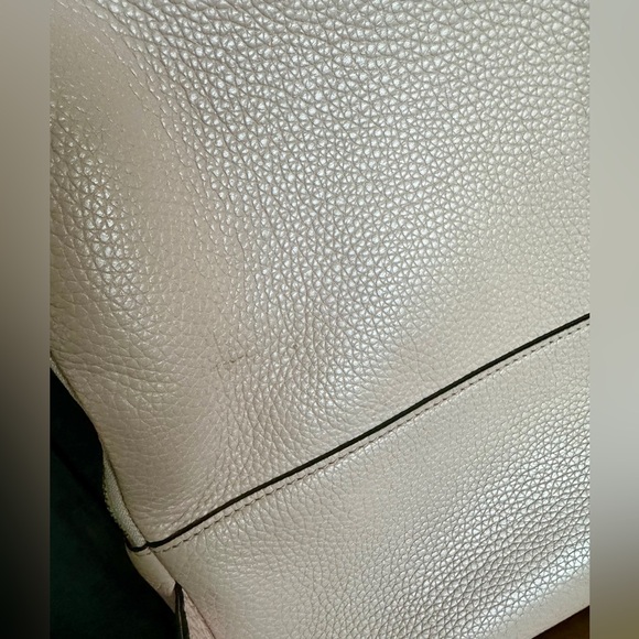 Tory Burch Blush Leather Backpack - Picture 6 of 9